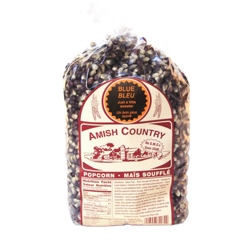 Amish Country Non-Gmo Popcorn topped with Hibiscus salt. Just pop it and get your fruity zing on!